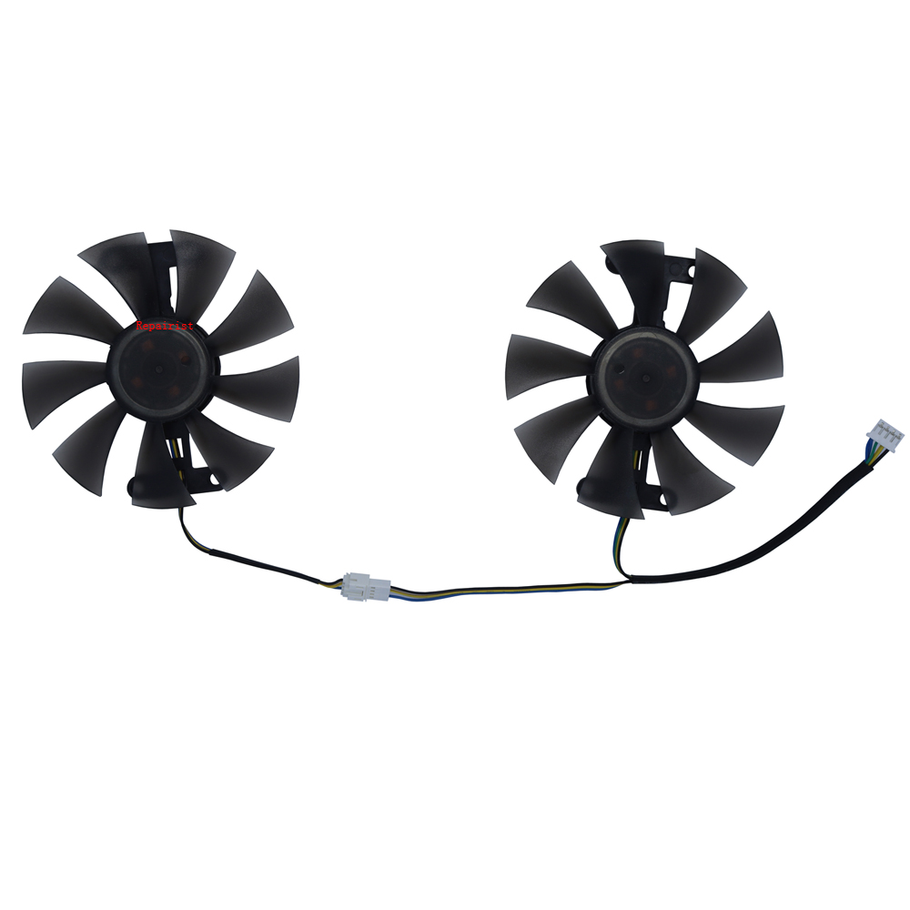 Rx 580 8Gb 2048Sp Gpu - Ventilateur de carte vidéo de jeu