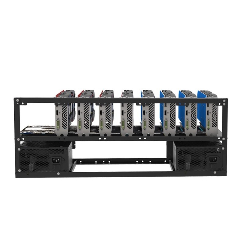 Châssis de mineur 12 GPU, boît - 12 Gpu Open Air Frame Case avis et prix